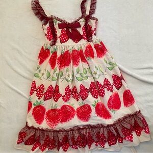 NWT Bacio Bouquet ~ Strawberry Special JSK